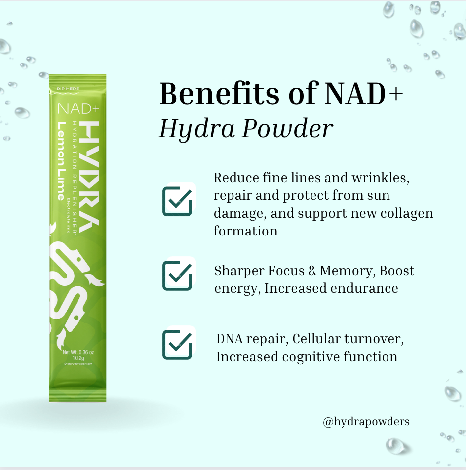 Hydra Electrolyte Powder NAD+